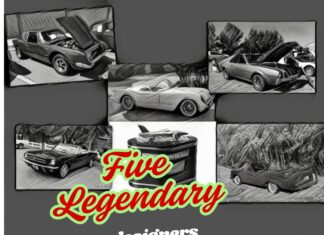 MYSTAR APRIL 4 FIVE FOR FRIDAY: FIVE FAMOUS (AND NOT SO FAMOUS) DOMESTIC CAR DESIGN MAGICIANS FROM THE PAST