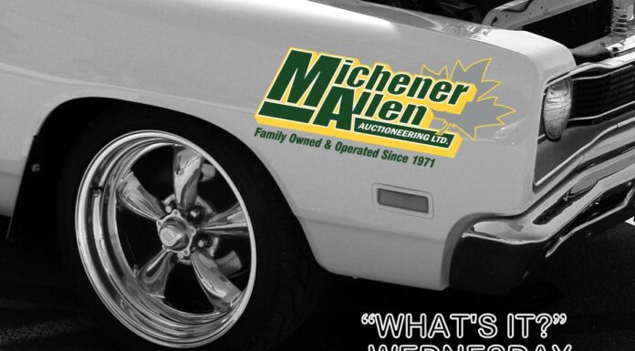 MICHENER-ALLEN AUCTIONEERING FEBRUARY 12 “WHAT’S IT” WEDNESDAY