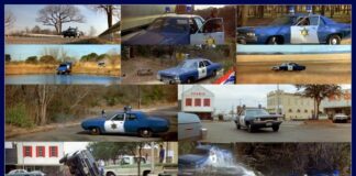 FOUR ‘A SMALL TOWN IN TEXAS’ POLICE CARS—THEY LIVED IN ALTERNATE UNIVERSES