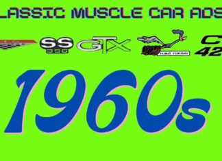 MYSTAR MARCH 28 FIVE FOR FRIDAY: FIVE CLASSIC MUSCLE CAR ADS FROM THE 60S