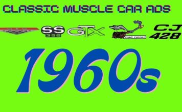 MYSTAR MARCH 28 FIVE FOR FRIDAY: FIVE CLASSIC MUSCLE CAR ADS FROM THE 60S