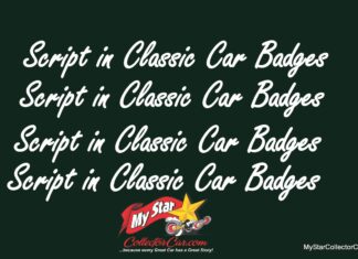 MYSTAR APRIL 11 FIVE FOR FRIDAY: FIVE EXAMPLES WHY CURSIVE WRITING WAS NOT A SWEAR WORD PUT ON OLD CARS