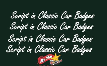 MYSTAR APRIL 11 FIVE FOR FRIDAY: FIVE EXAMPLES WHY CURSIVE WRITING WAS NOT A SWEAR WORD PUT ON OLD CARS