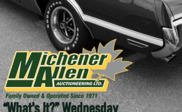 MICHENER – ALLEN AUCTIONEERING APRIL 8 “WHAT’S IT?” WEDNESDAY