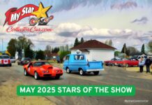 MYSTARCOLLECTORCAR MAY 2025 STARS OF THE SHOW