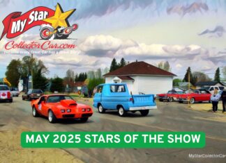 MYSTARCOLLECTORCAR MAY 2025 STARS OF THE SHOW