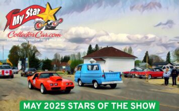 MYSTARCOLLECTORCAR MAY 2025 STARS OF THE SHOW