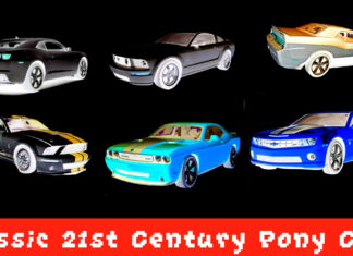 PONY CARS REVISTED WITH 21ST CENTURY STYLE
