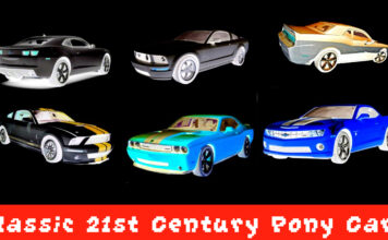 PONY CARS REVISTED WITH 21ST CENTURY STYLE