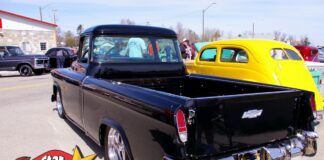 JULY 2025: AN AWARD-WINNING 1955 CHEVY CAMEO RESTO MOD PICKUP IS A HEAD-TURNER