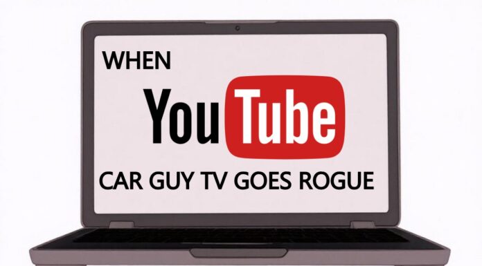 WHY THIS CAR GUY YOUTUBE CHANNEL WILL REMAIN NAMELESS AND FORGOTTEN