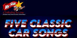 JULY 11 COLLECTOR CAR APPRECIATION DAY FIVE FOR FRIDAY: FIVE APPROPRIATE CARS FOR FIVE MORE CAR SONGS