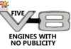 MYSTARCOLLECTORCAR JUNE 20 FIVE FOR FRIDAY: FIVE CLASSIC ENGINES WITH NO PRESS AGENT