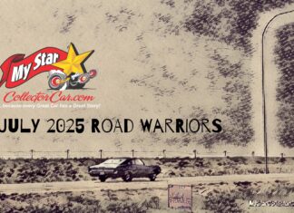 JULY 2025 MYSTAR ROAD WARRIORS–CLASSY OLD IRON ON SUMMER STREETS