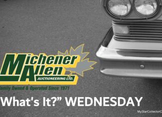 MICHENER-ALLEN AUCTIONEERING JUNE 5 “WHAT’S IT?” WEDNESDAY