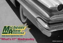 MICHENER-ALLEN  AUCTIONEERING JULY 16 “WHAT’S IT?” WEDNESDAY