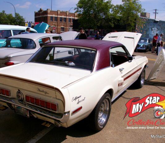 DECEMBER 2025: WE CROSS PATHS WITH A VERY RARE 1968 MUSTANG CALIFORNIA SPECIAL…AND HE DRIVES IT…A LOT