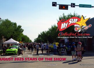 MYSTARCOLLECTORCAR AUGUST  2025 STARS OF THE SHOW