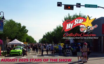 MYSTARCOLLECTORCAR AUGUST 2025 STARS OF THE SHOW