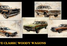 MYSTARCOLLECTORCAR SEPTEMBER 5 FIVE FOR FRIDAY: FIVE CLASSIC WOODY WAGONS FROM THE 1950S TO THE 1990S