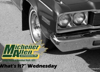 MICHENER-ALLEN AUCTIONEERING AUGUST 13 “WHAT’S IT?” WEDNESDAY