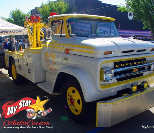 MARCH 2026: AN OLD WORKHORSE 1966 CHEVROLET C-50 LOW CAB FORWARD TOW TRUCK