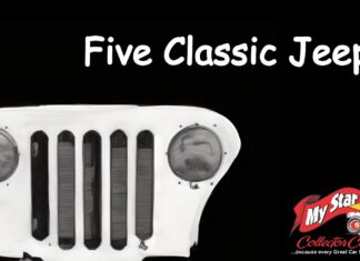 MYSTAR SEPTEMBER 26 FIVE FOR FRIDAY: MYSTARCOLLECTORCAR PICKS FIVE OF OUR FAVORITE VINTAGE JEEPS