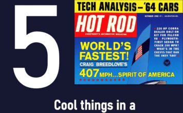 MYSTAR SEPTEMBER 19 FIVE FOR FRIDAY: THE FIVE BEST THINGS ABOUT THE OCTOBER 1963 ISSUE OF ‘HOT ROD MAGAZINE’