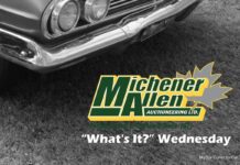 MICHENER-ALLEN SEPTEMBER 3 “WHAT’S IT?” WEDNESDAY