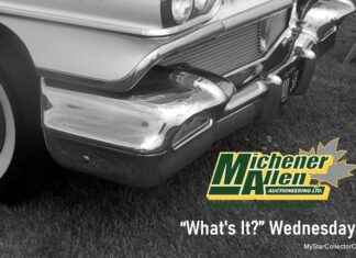 MICHENER-ALLEN AUCTIONEERING SEPTEMBER 24 “WHAT’S IT?” WEDNESDAY