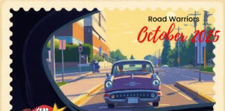 OCTOBER 2025 ROAD WARRIORS–BACK TO THE 50S AGAIN