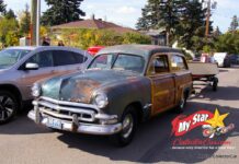 JUNE 2026: A 1951 METEOR (NOT FORD) COUNTRY SQUIRE IS AN EXTREMELY RARE CANADIAN LONG ROOF