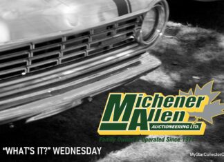 MICHENER-ALLEN AUCTIONEERING OCTOBER 1 “WHAT’S IT?” WEDNESDAY