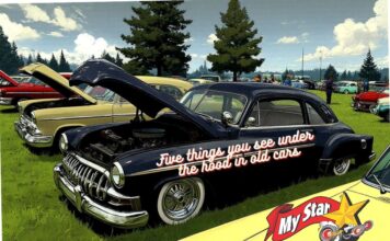 MYSTAR OCTOBER 17 FIVE FOR FRIDAY: FIVE COOL THINGS FOUND UNDER THE HOOD OF A RETRO RIDE