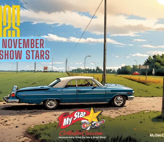 MYSTAR NOVEMBER 2025 STARS OF THE SHOW–AN EXTINCT EVENT…THE JULY 7, 2011 SYLVAN LAKE CAR SHOW