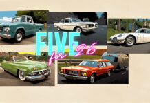 FIVE CLASSICS I’D LIKE TO SEE IN ’26 AT A CAR SHOW
