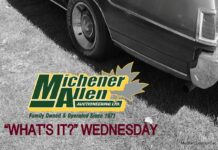 MICHENER-ALLEN AUCTIONEERING OCTOBER 15 “WHAT’S IT?” WEDNESDAY