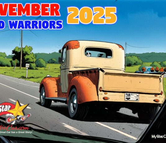 MYSTARCOLLECTORCAR NOVEMBER 2025 ROAD WARRIORS–ON THE STREET IN SUMMER 2015