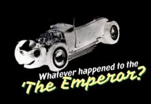 WHATEVER HAPPENED TO ‘THE EMPEROR’? AMERICA’S MOST BEAUTIFUL ROADSTER.