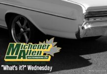 MICHENER-ALLEN AUCTIONEERING NOVEMBER 26 “WHAT’S IT?” WEDNESDAY