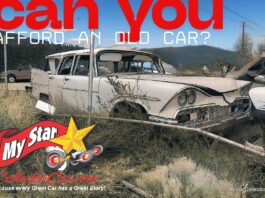 THE CAR HOBBY CAN BE AS EXPENSIVE AS YOU WANT IT TO BE…OR NOT