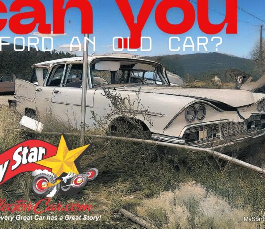 THE CAR HOBBY CAN BE AS EXPENSIVE AS YOU WANT IT TO BE…OR NOT