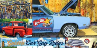 MYSTARCOLLECTORCAR PRESENTS FIVE CAR GUY GOLDEN RULES