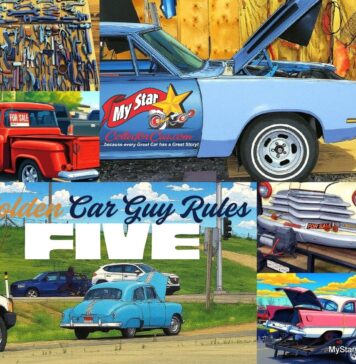 MYSTARCOLLECTORCAR PRESENTS FIVE CAR GUY GOLDEN RULES