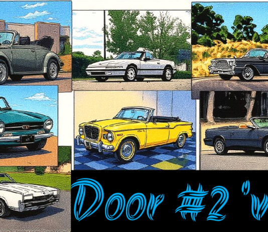 DOOR NUMBER TWO CONVERTIBLES FROM 1960-1990