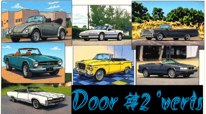 DOOR NUMBER TWO CONVERTIBLES FROM 1960-1990