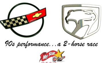 THE TWO QUICKEST DOMESTIC CARS OF THE 1990S