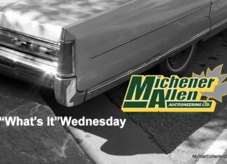 MICHENER-ALLEN AUCTIONEERING DECEMBER 10 “WHAT’S IT?” WEDNESDAY