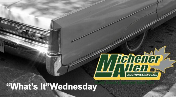 MICHENER-ALLEN AUCTIONEERING DECEMBER 10 “WHAT’S IT?” WEDNESDAY