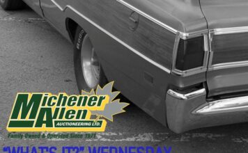 MICHENER-ALLEN AUCTIONEERING DECEMBER 17 “WHAT’S IT? WEDNESDAY